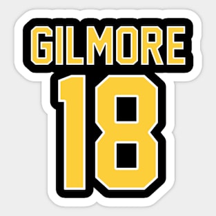 Happy Gilmore Jersey (Front & Back Design) Sticker